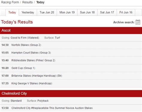 ladbrokes results yesterday